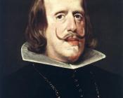 迭戈 罗德里格斯 德 席尔瓦 委拉斯贵支 : Portrait of Philip IV